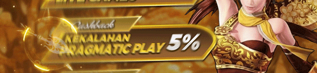 BONUS CASHBACK KEKALAHAN PRAGMATIC PLAY LIVE 5%