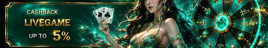 Bonus Cashback Turnover Live Games