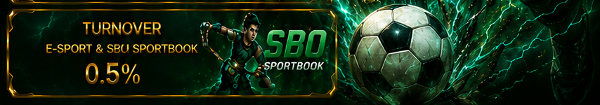 Turnover E-sport & SboBet 0.5%