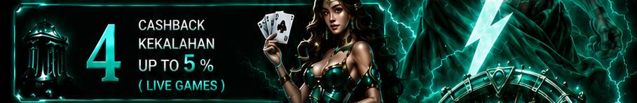 Bonus Cashback Turnover Live Games