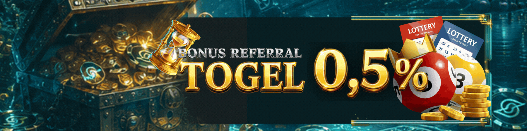 BONUS REFERRAL TOGEL 0.5%