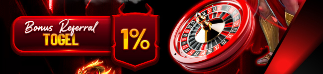 BONUS REFERRAL TOGEL 1%