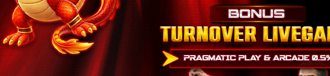 BONUS TURNOVER LIVE GAMES, PRAGMATIC PLAY & ARCADE 0.5%