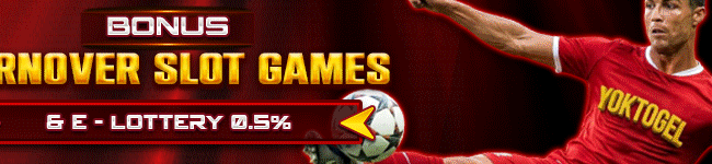 BONUS TURNOVER SLOT GAMES & E-LOTTERY 0.5%