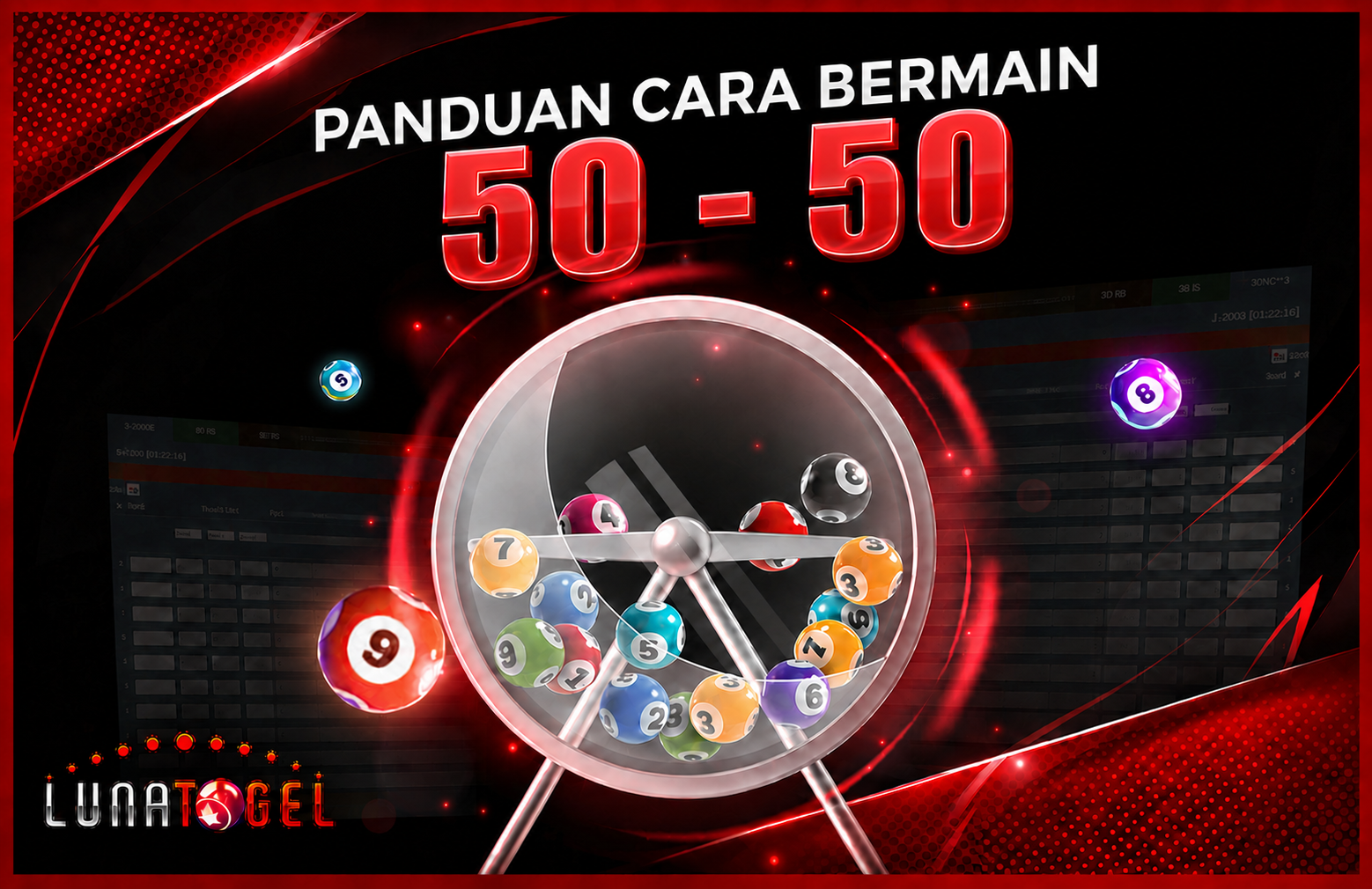 CARA BERMAIN 50 - 50