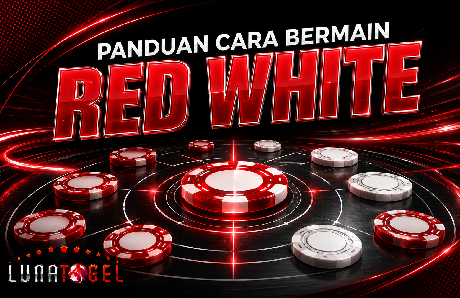 CARA BERMAIN RED WHITE