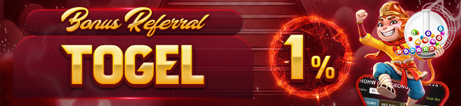 BONUS REFERRAL TOGEL 1%